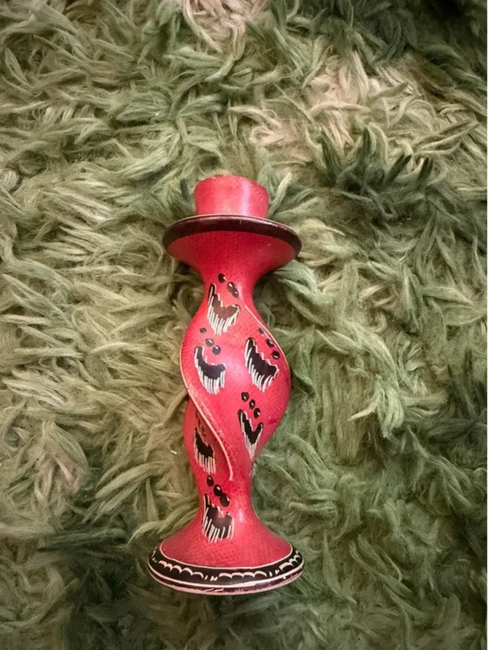 Handmade candlestick from Africa